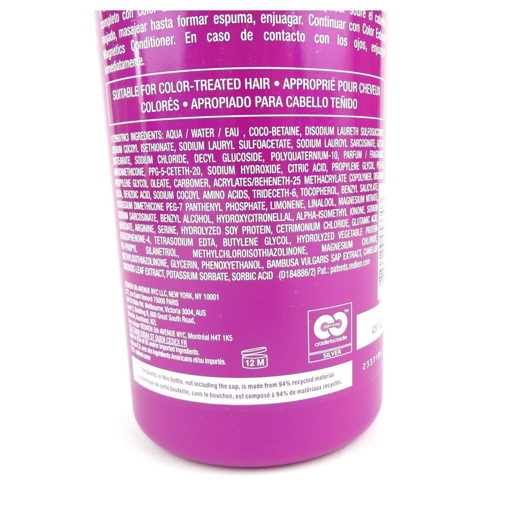 Redken Color Extend Magnetics Shampoo 33.8 oz - New - Sealed - Picture 3 of 6
